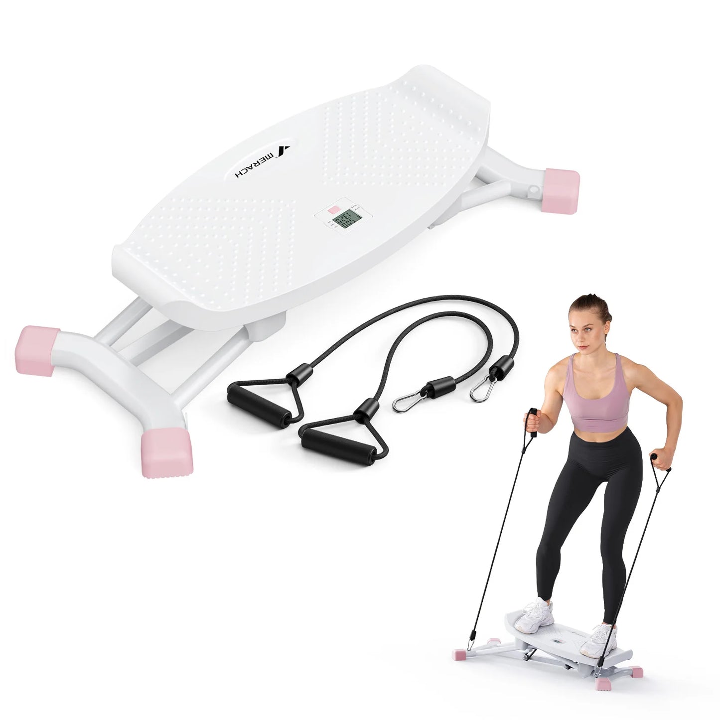 MERACH Simulated Ski Machine for Full Body Cardio Workout