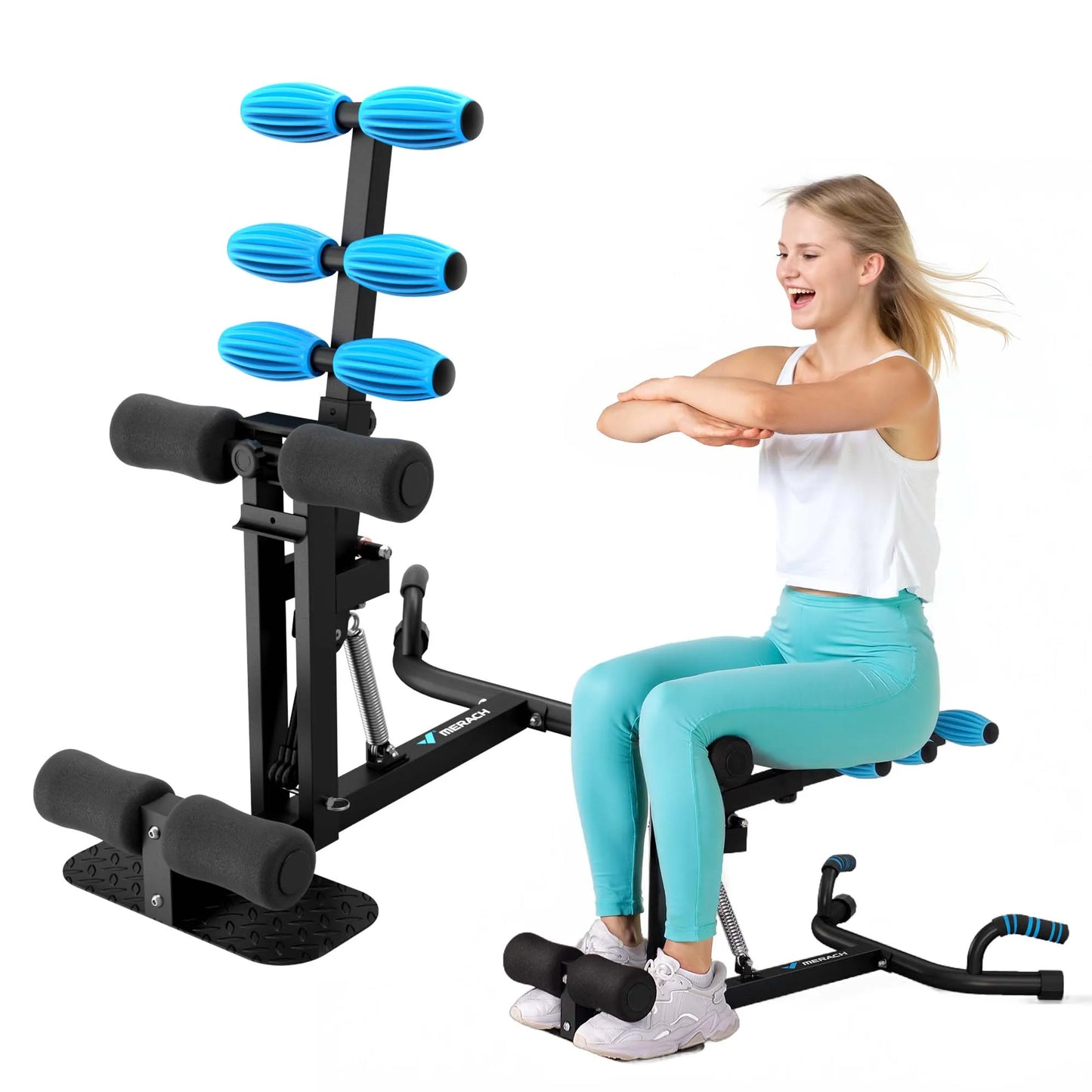 MERACH Deep Squat Machine For Glutes Legs Core Training