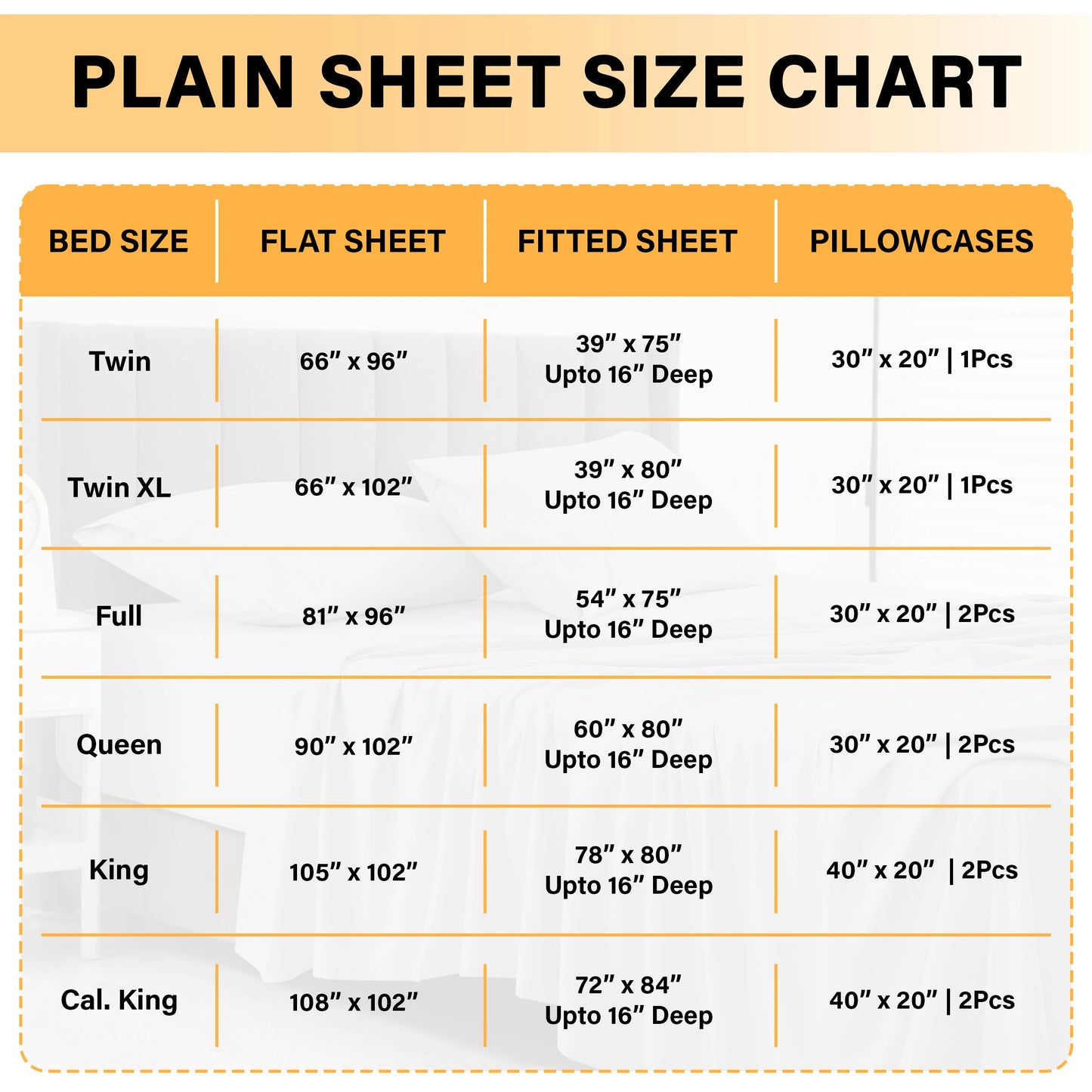 LDC Lux Decor Collection Solid Sheet Set Brushed Microfiber
