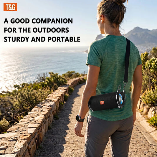 T&G TG192 Portable Bluetooth Speaker IPX4 Waterproof 2400mAh Battery
