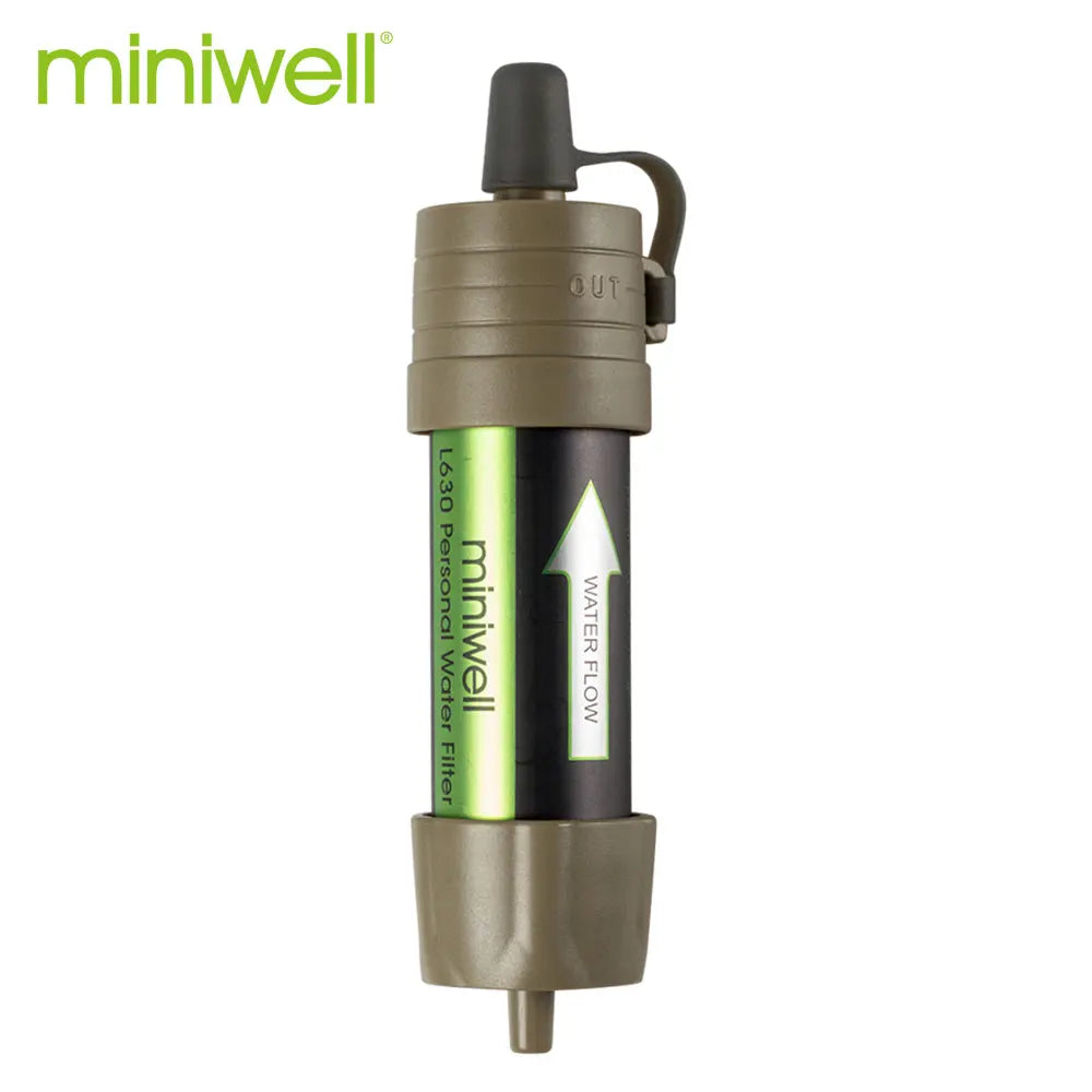 Miniwell L630 Personal Camping Water Purification Straw For Survival