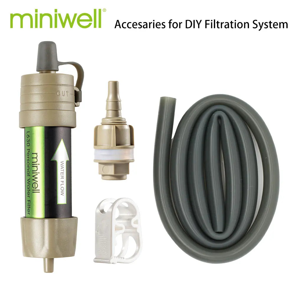 Miniwell L630 Personal Camping Water Purification Straw For Survival