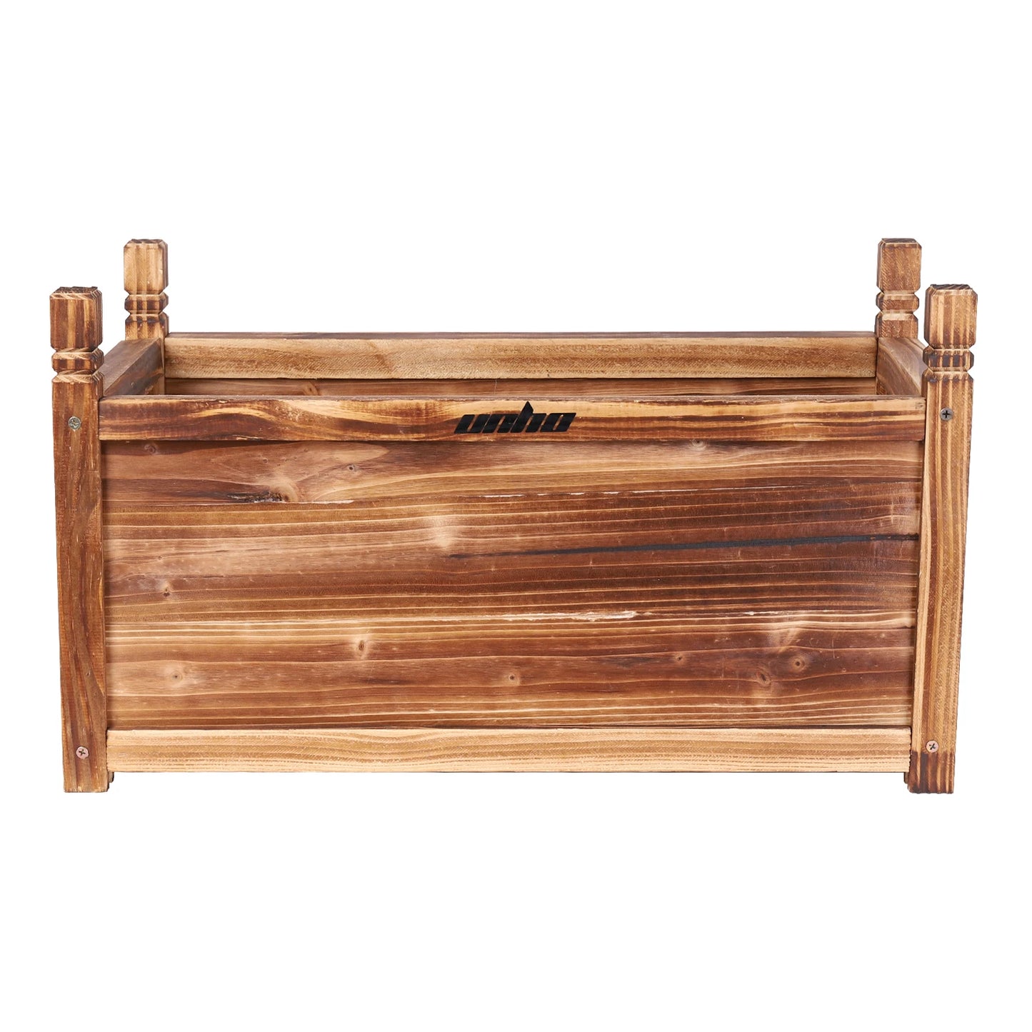 Raised Garden Bed Planter Window Mounted Wood Box For Plants