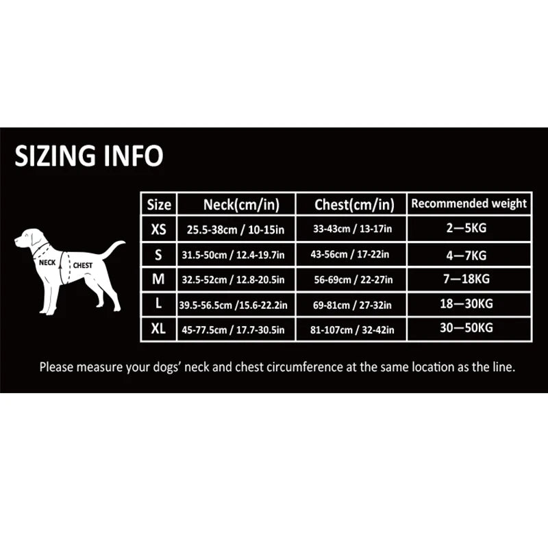 TRUELOVECN Reflective No Pull Dog Harness Adjustable