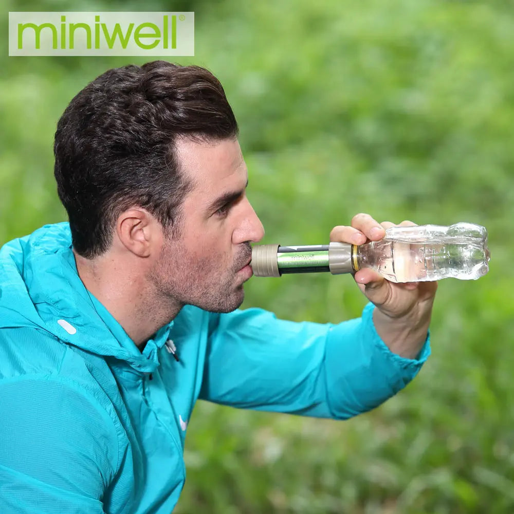 Miniwell L630 Personal Camping Water Purification Straw For Survival