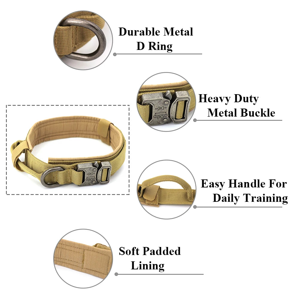 PETRAVELCN Dog Training Collar And Leash Set With Control Handle