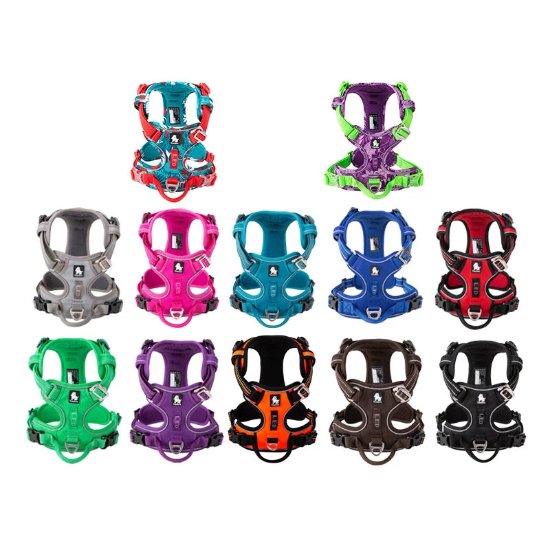 TRUELOVECN Reflective No Pull Dog Harness Adjustable