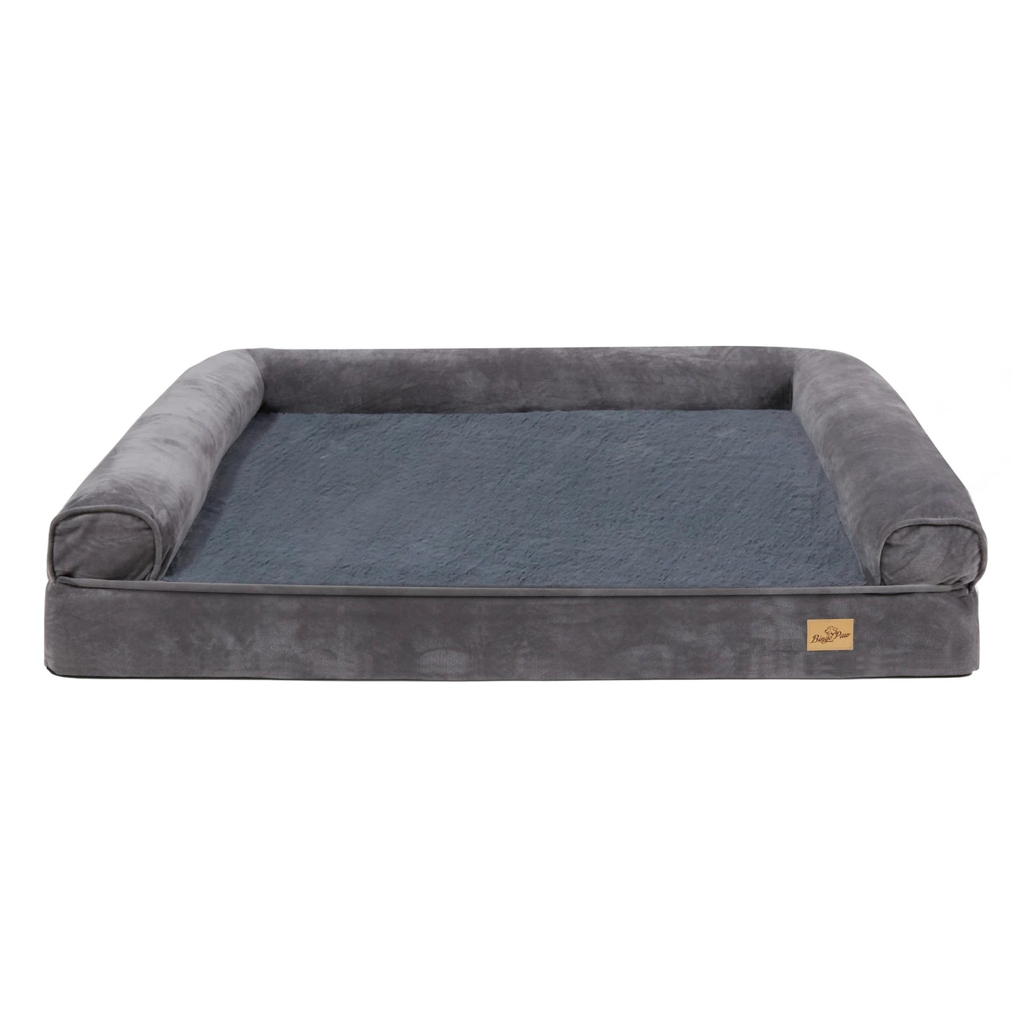 BINGOPAWCN Orthopedic Dog Bed With Washable Cover