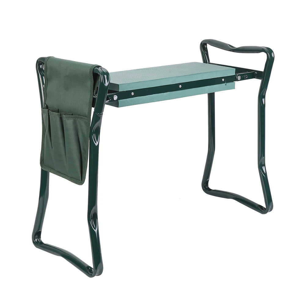 Upgraded Garden Kneeler Stool Heavy Duty Portable Folding