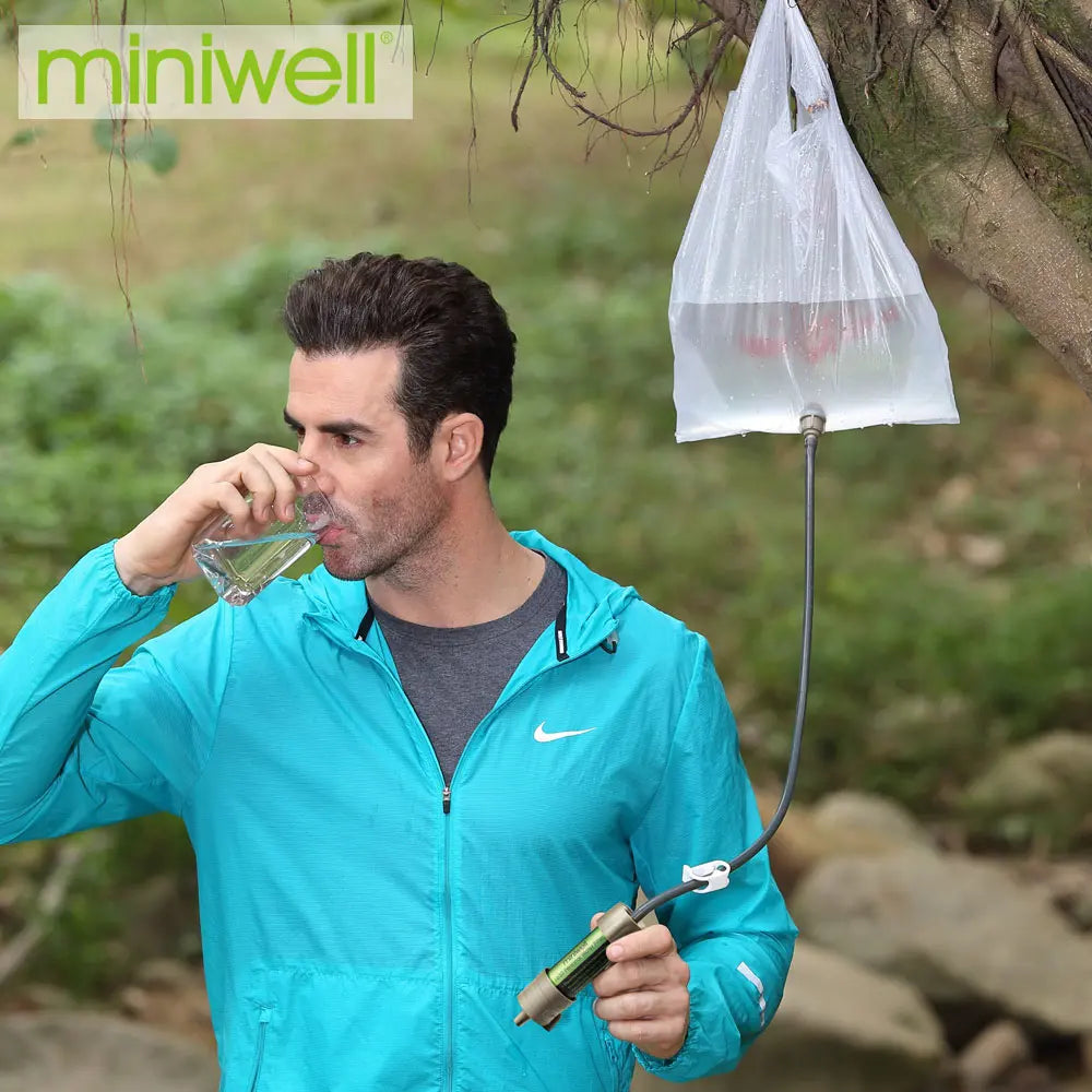 Miniwell L630 Personal Camping Water Purification Straw For Survival