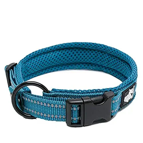 TRUELOVECN Truelove Nylon Padded Reflective Dog Collar