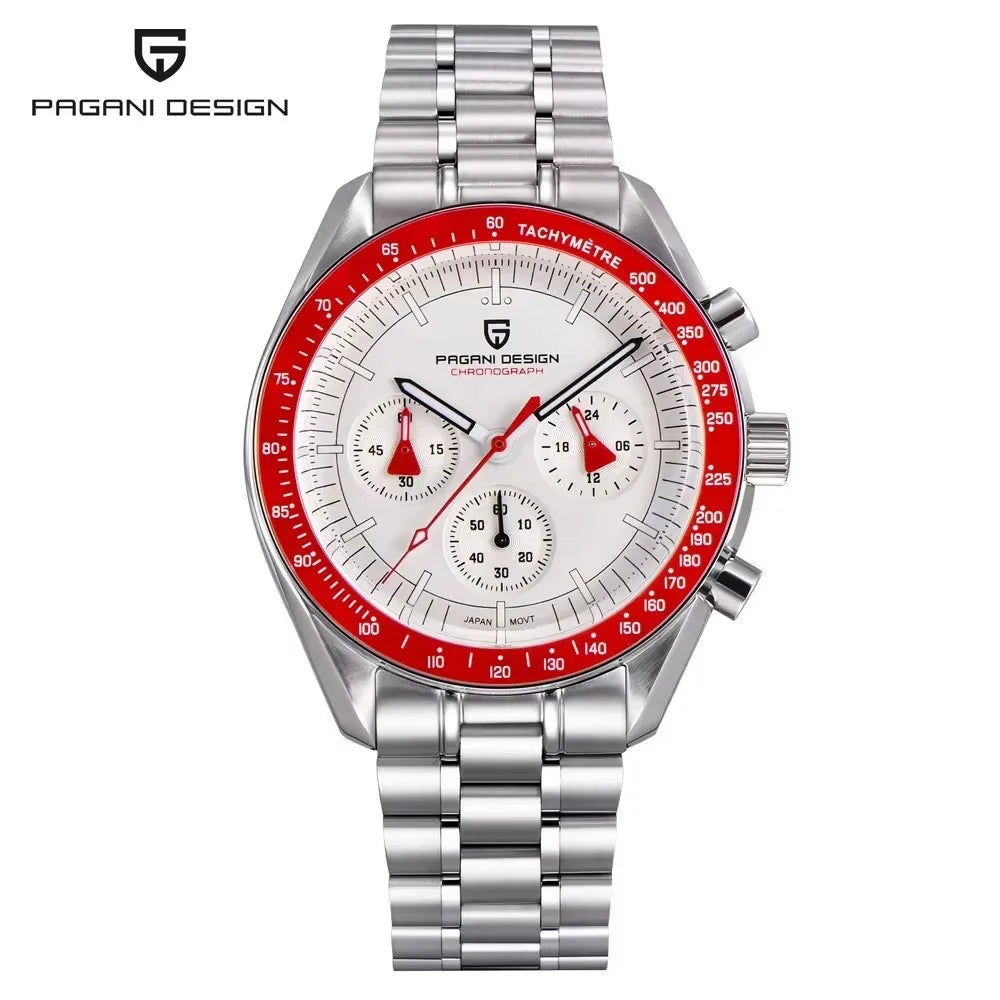 PAGANI DESIGN Moon V6 Chronograph Quartz Watch For Men