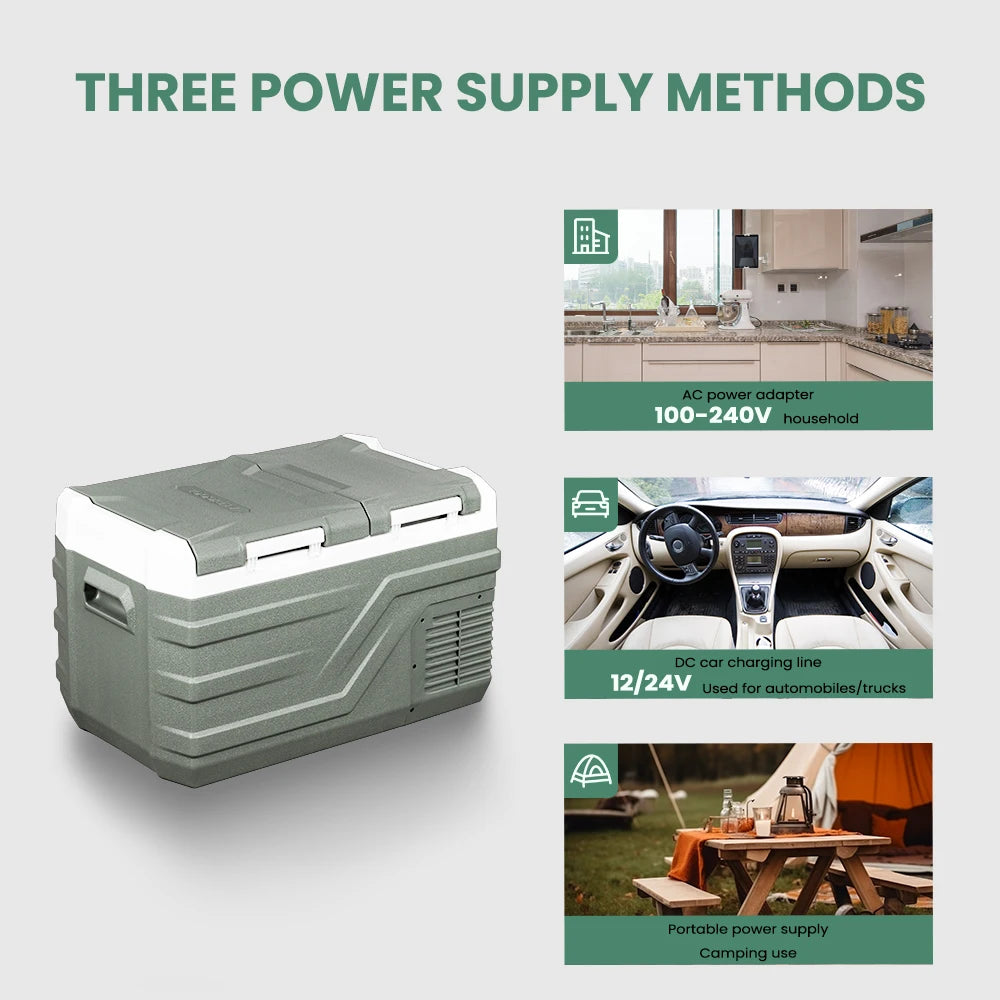 Alpicool NLS Portable Car Refrigerator 12V 24V Compressor Cooler
