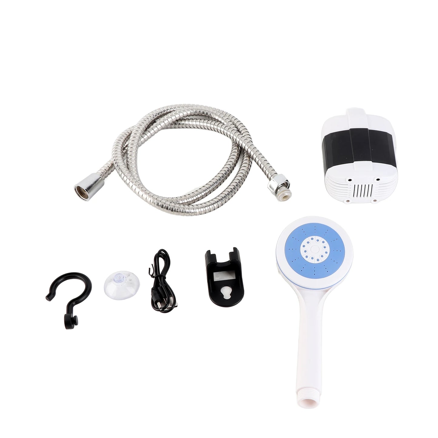 TOMSHOO Portable Camping Shower Pump USB Rechargeable