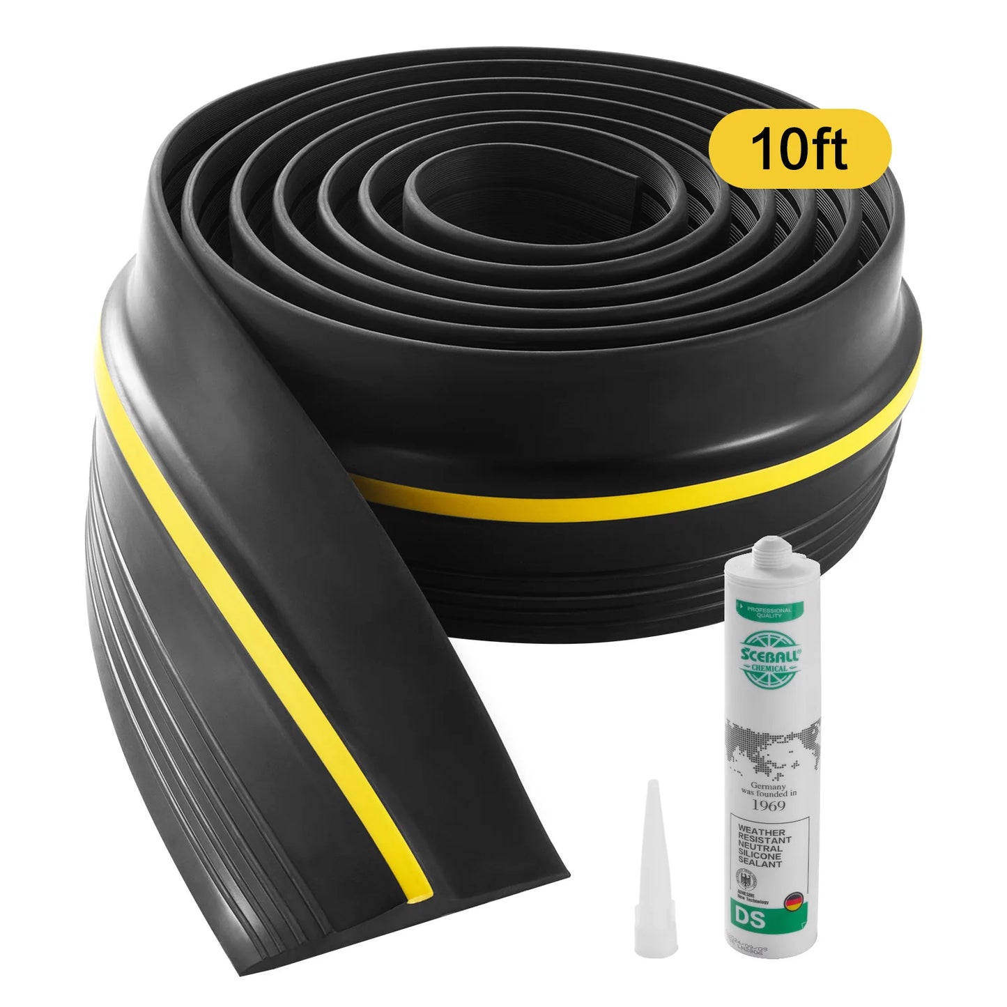 SucceBuy Garage Door Threshold Seal Strip For Weatherproof Protection