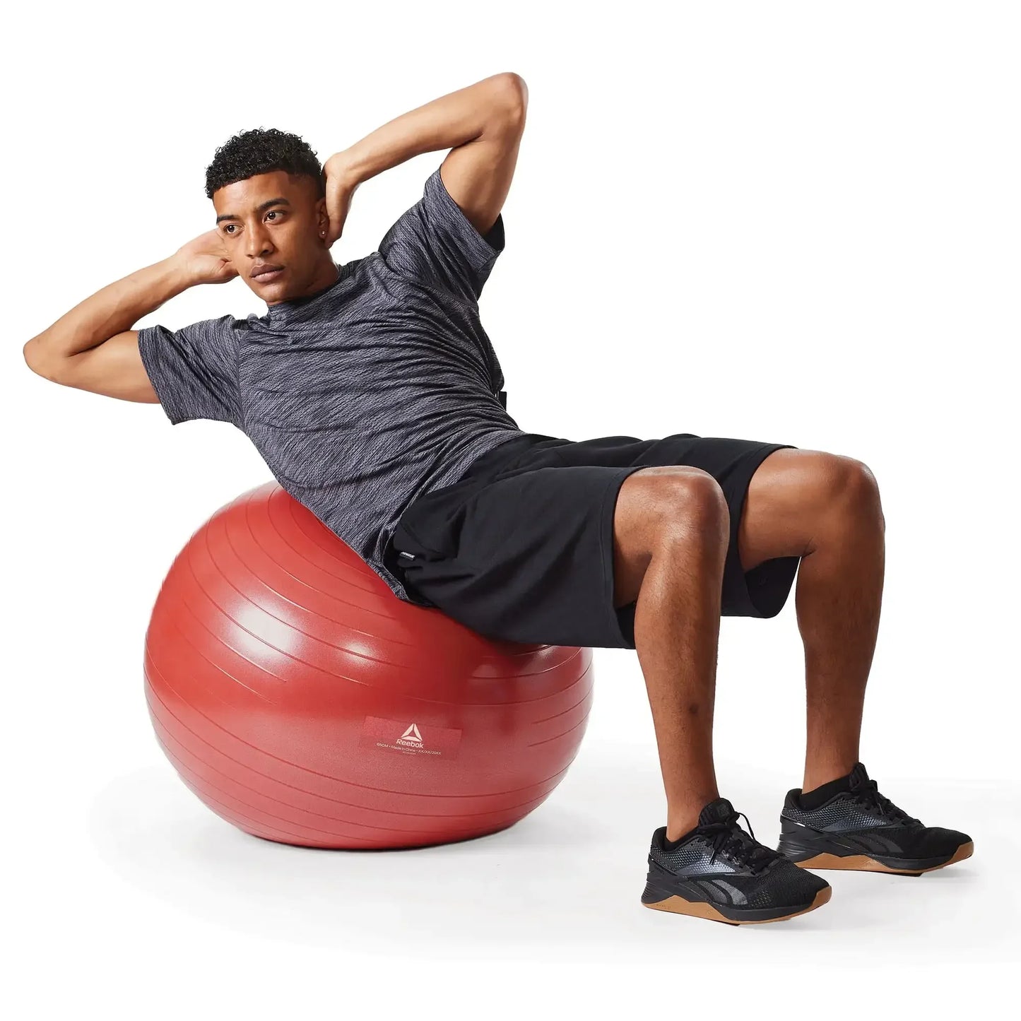 Weighted Stability Ball for Home Gym Core Training