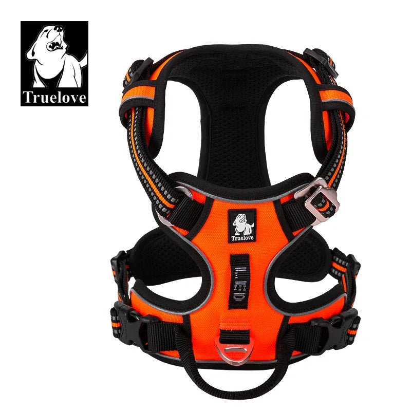 TRUELOVECN Reflective No Pull Dog Harness Adjustable