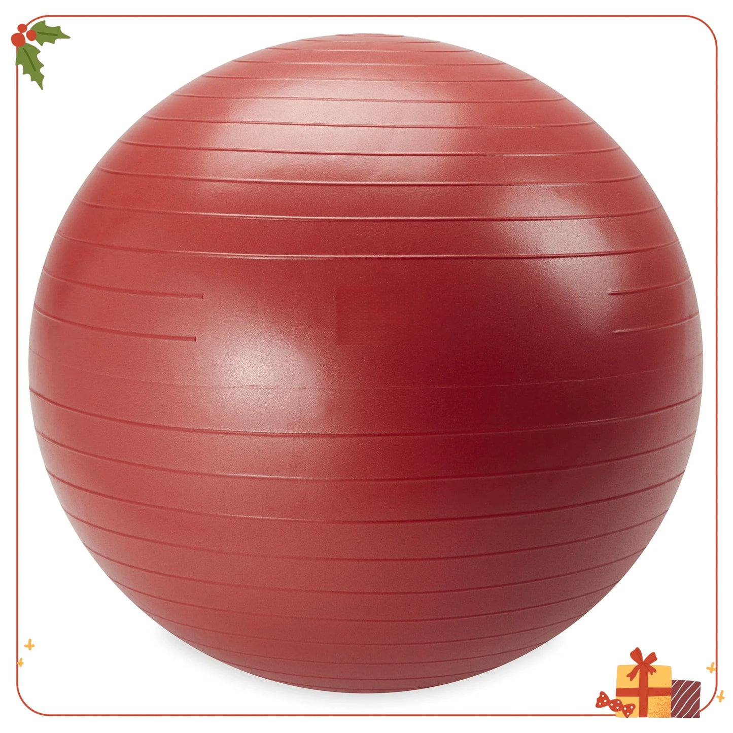 Weighted Stability Ball for Home Gym Core Training
