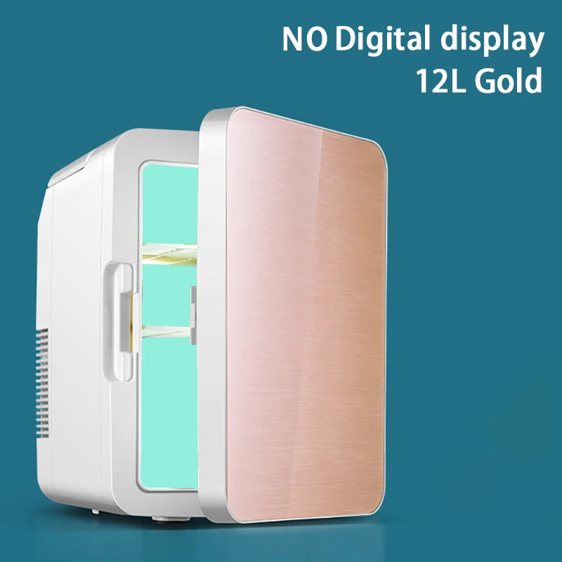 Dawupine Portable Mini Refrigerator Dual Use Car and Home Cooling and Heating