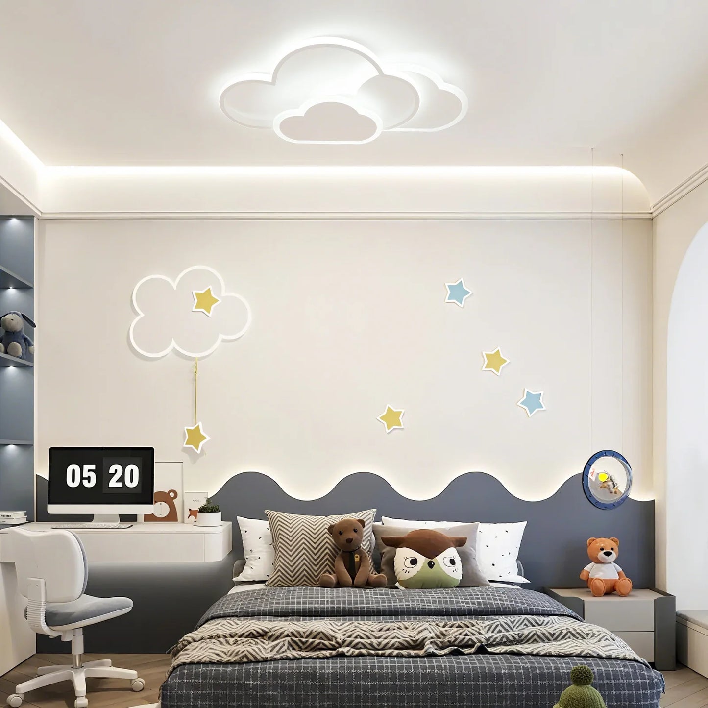 LED Cloud Ceiling Light Fixture for Modern Home Decoration