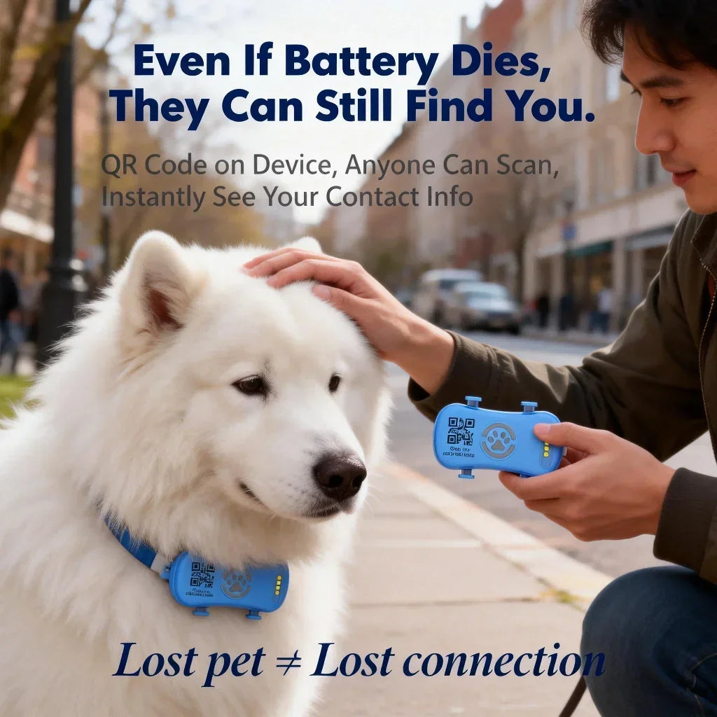 Wanwaytech GPS Pet Tracker With IoT Sim WiFi Unlimited Distance