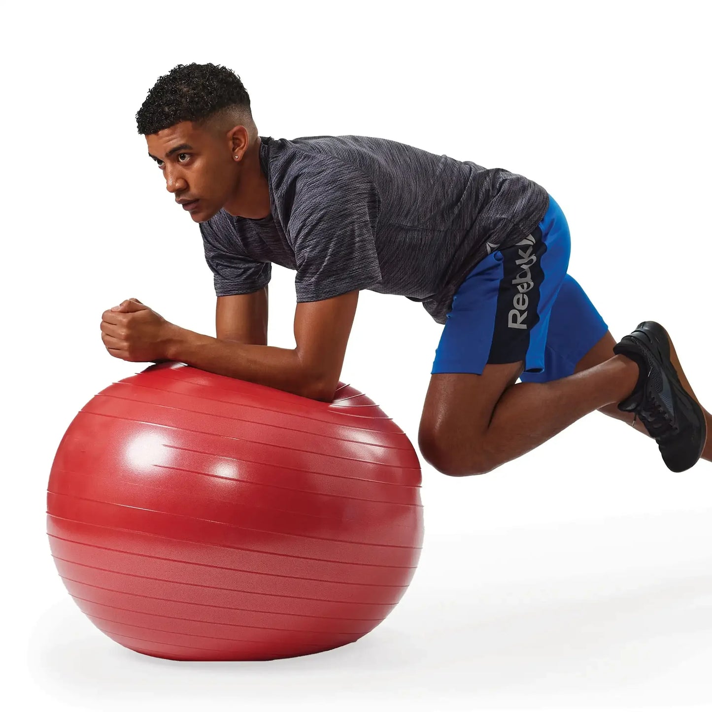Weighted Stability Ball for Home Gym Core Training