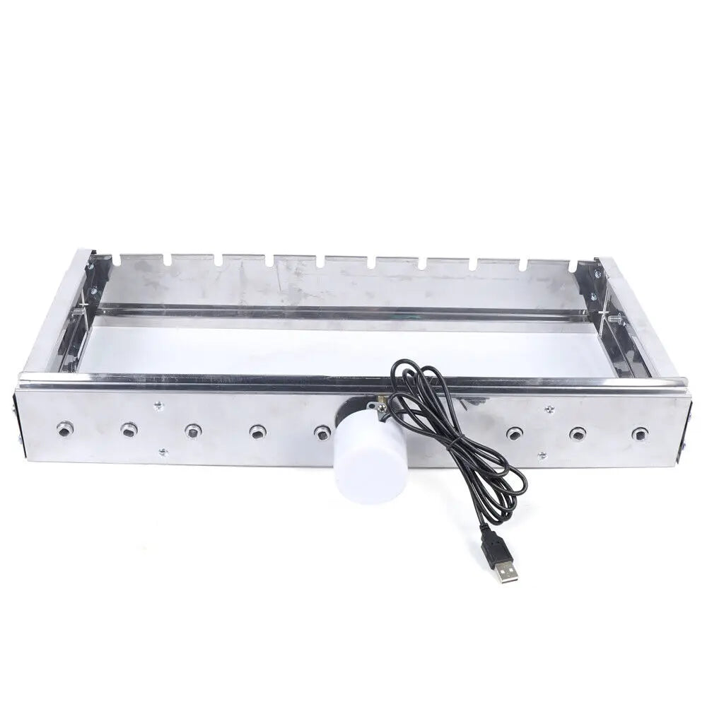 Bymaocar Kebab Rotating Rotisserie Grill Set With 10 Skewers