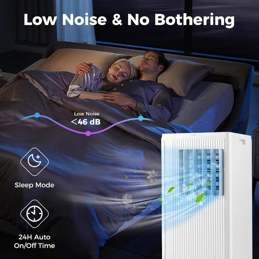 XMSJ 10000 BTU Portable Air Conditioner With Remote