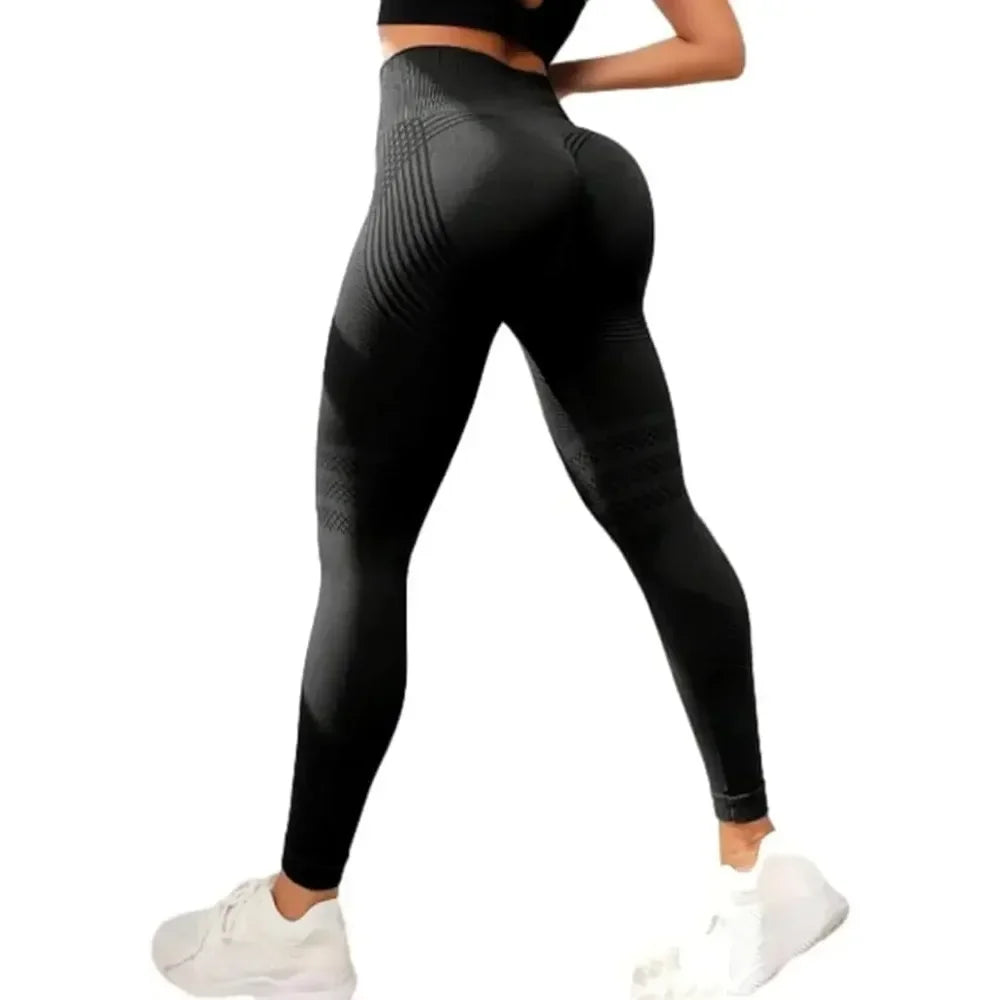 Slimove Anti Cellulite 3D Leggings High Waisted For Gym Workouts