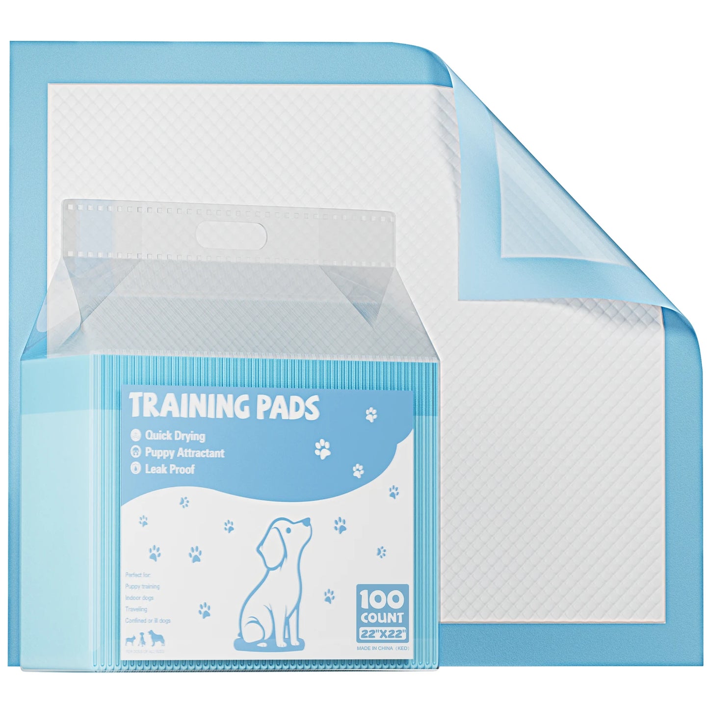 NONED Disposable Underpads 150 Count Super Absorbent Leakproof