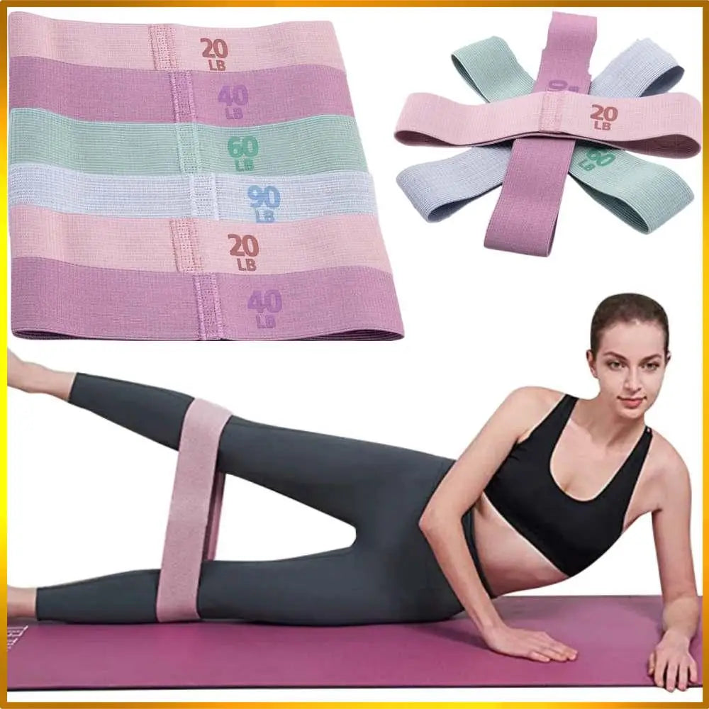 Resistance Bands Set For Yoga Pilates And Hip Circle Exercises