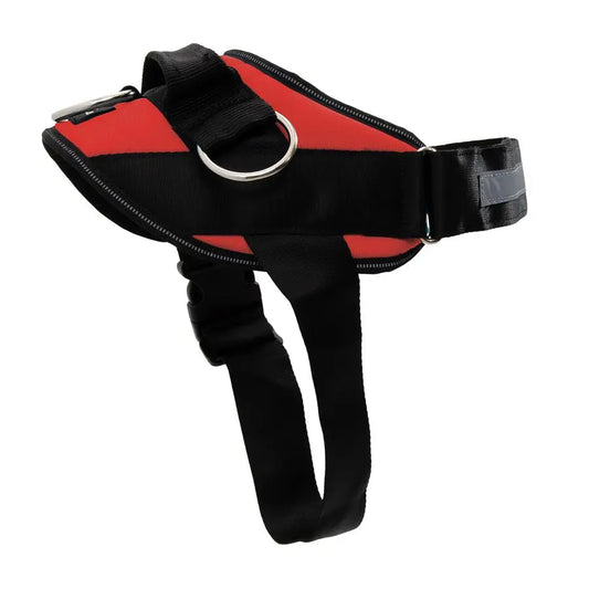 NoPull Dog Harness With Reflective Vest And 3 Leash Clips