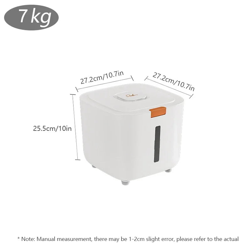 Pet Food Storage Barrel Sealed Moisture Proof Cat And Dog Food