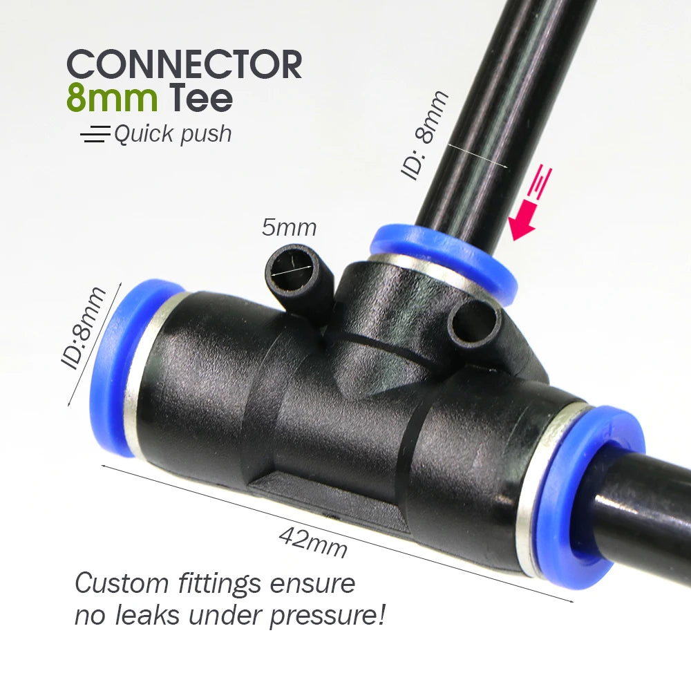 DIY Misting Sprayer Kit For Garden Irrigation With 8mm Hose
