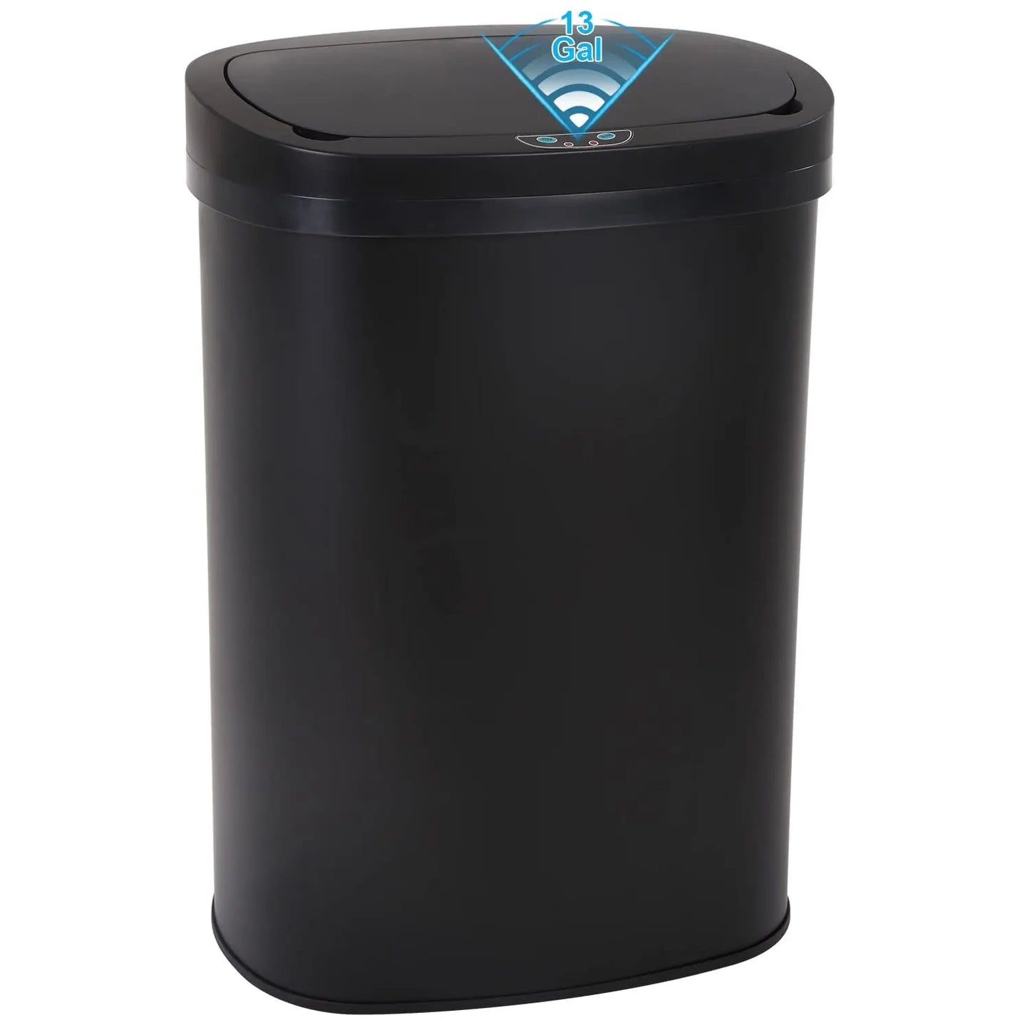 Stainless Steel Touchless Kitchen Trash Can With Lid