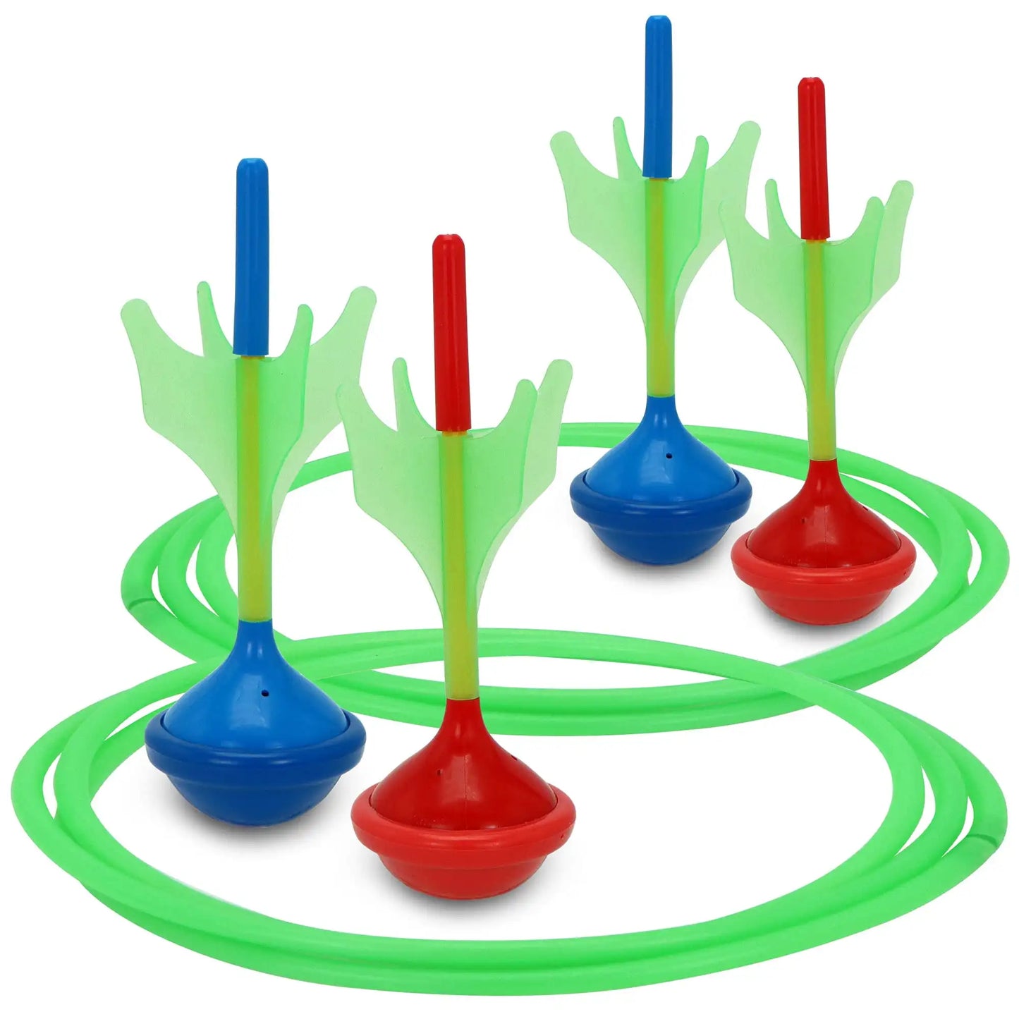 Joyfy Glow In The Dark Lawn Darts Games Set Outdoors