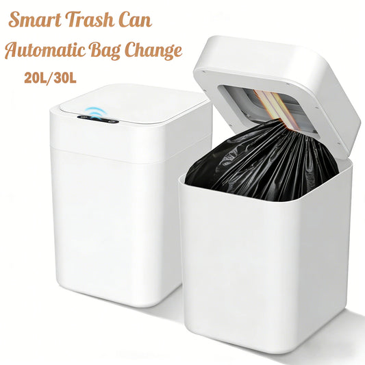 Touchless Motion Sensor Trash Can With Odor Sealing Lid
