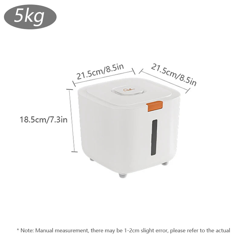 Pet Food Storage Barrel Sealed Moisture Proof Cat And Dog Food