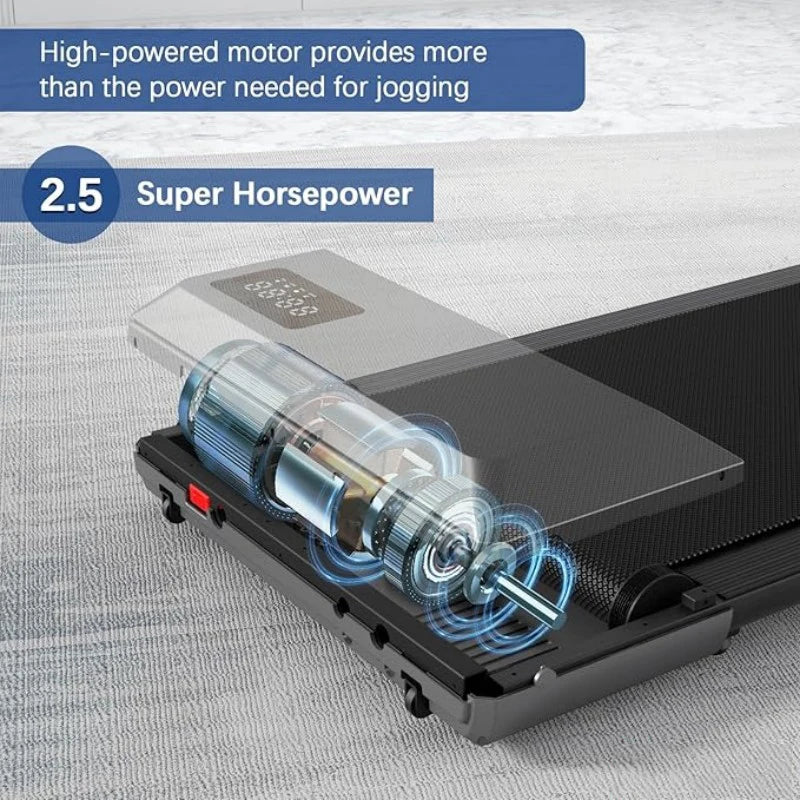 Superun Two Point Five HP Treadmill With LCD Display Bluetooth