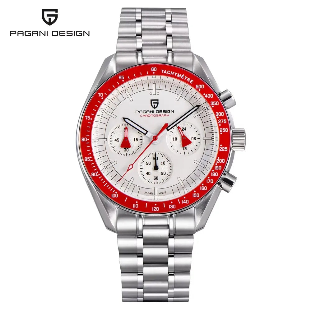 PAGANI DESIGN Moon V6 Chronograph Quartz Watch For Men
