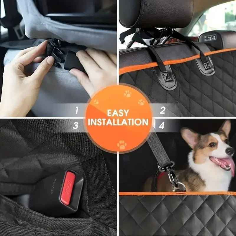 Dog Car Seat Cover Waterproof Hammock Nonslip Scratch Proof