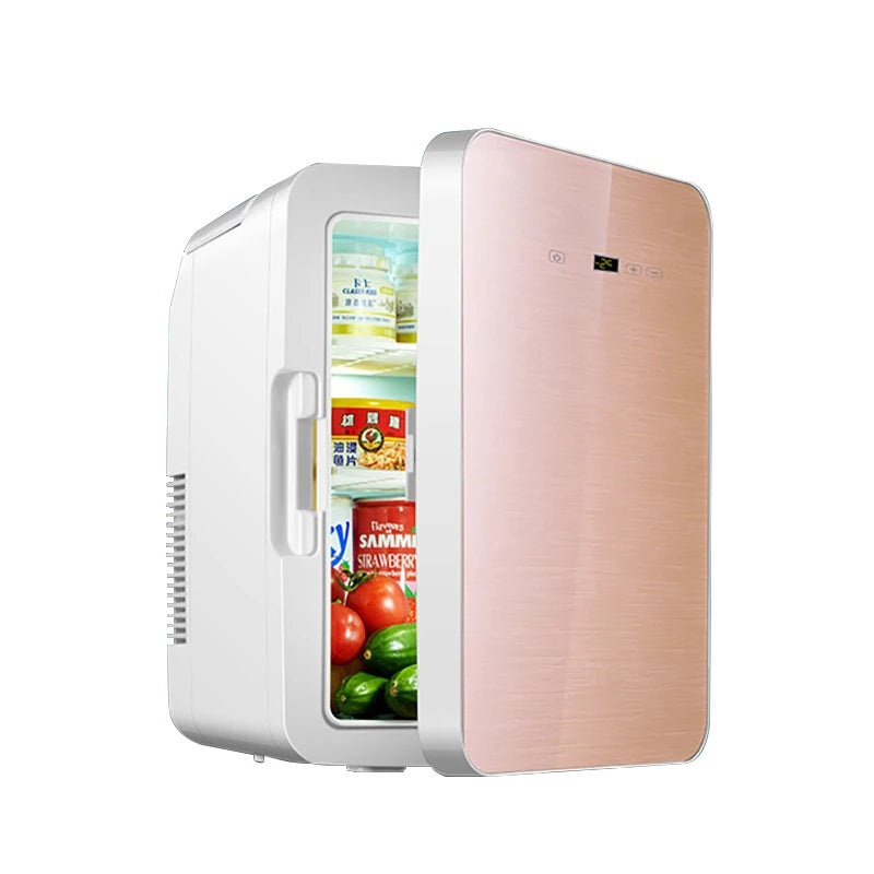 Dawupine Portable Mini Refrigerator Dual Use Car and Home Cooling and Heating