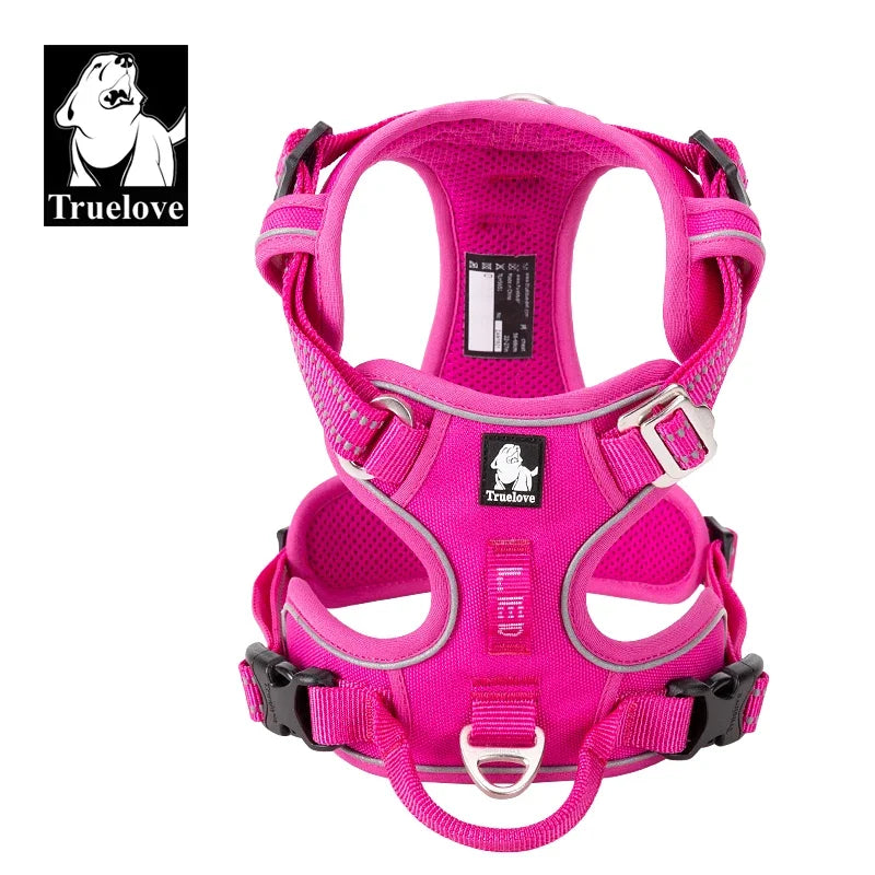 TRUELOVECN Reflective No Pull Dog Harness Adjustable