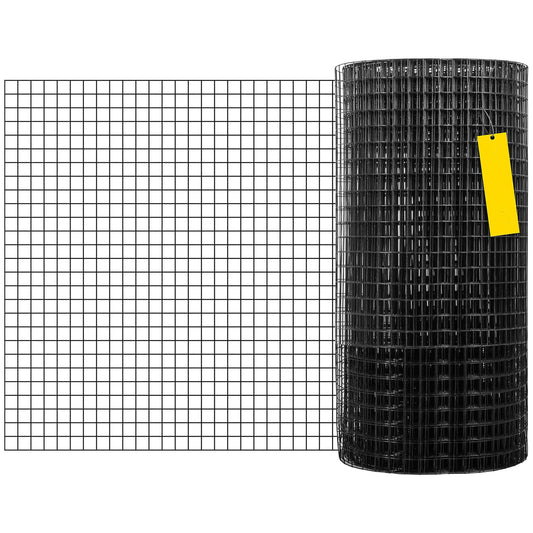 SucceBuy Welded Wire Fence Vinyl Coated Mesh For Poultry And Rabbits 16 Gauge