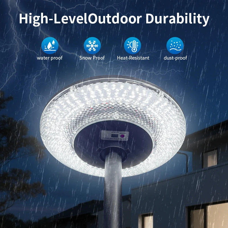 Morglad Solar Garden Light 360 Degree Motion Sensor LED