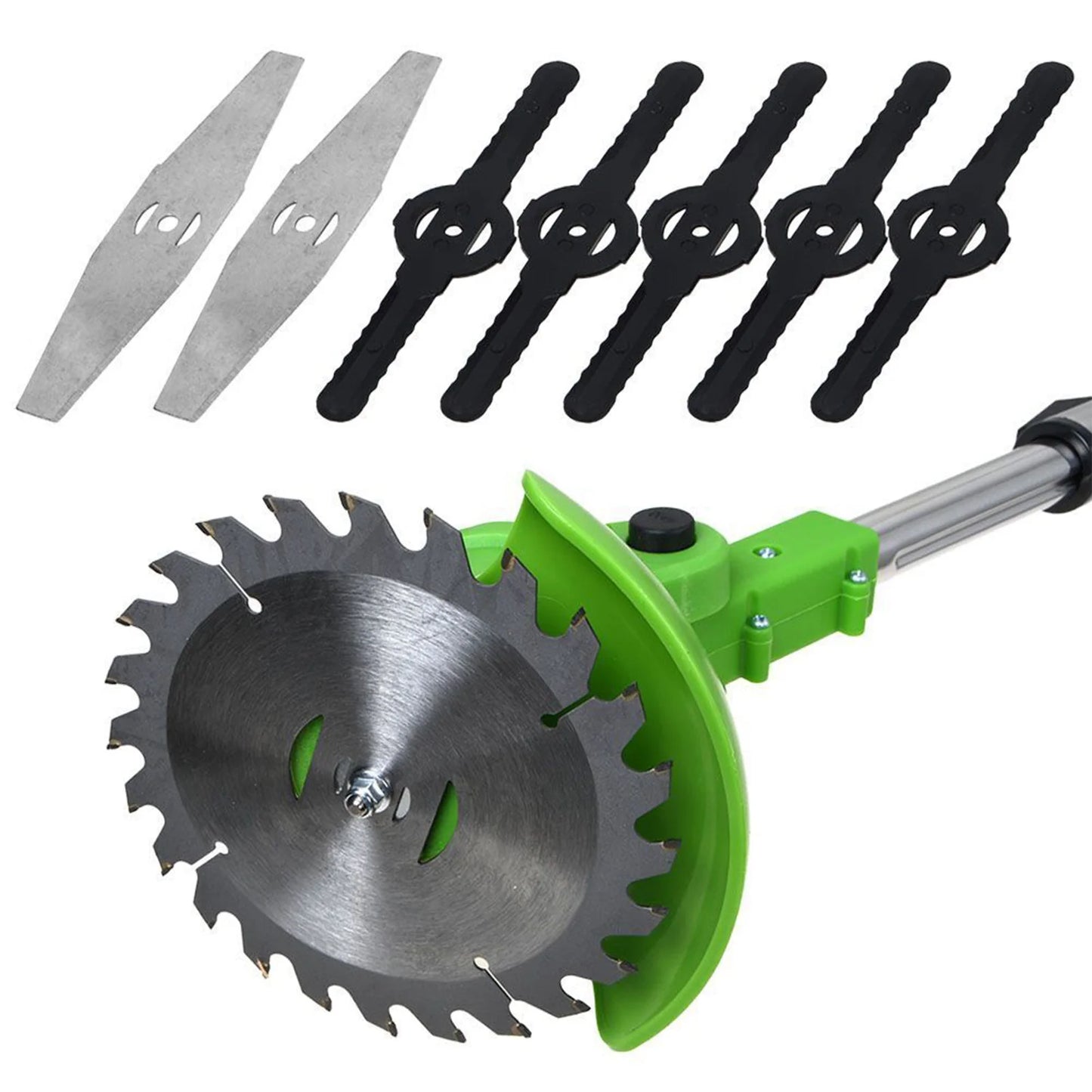 Cordless Electric Weed Trimmer 2 In 1 Grass Cutter Brushless Motor