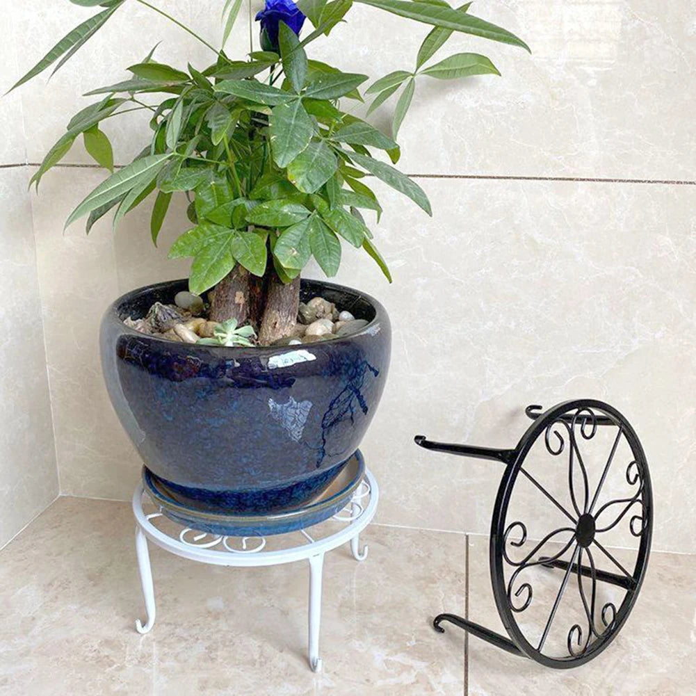 Heavy Duty Metal Plant Stand Rustproof For Indoor Outdoor Use