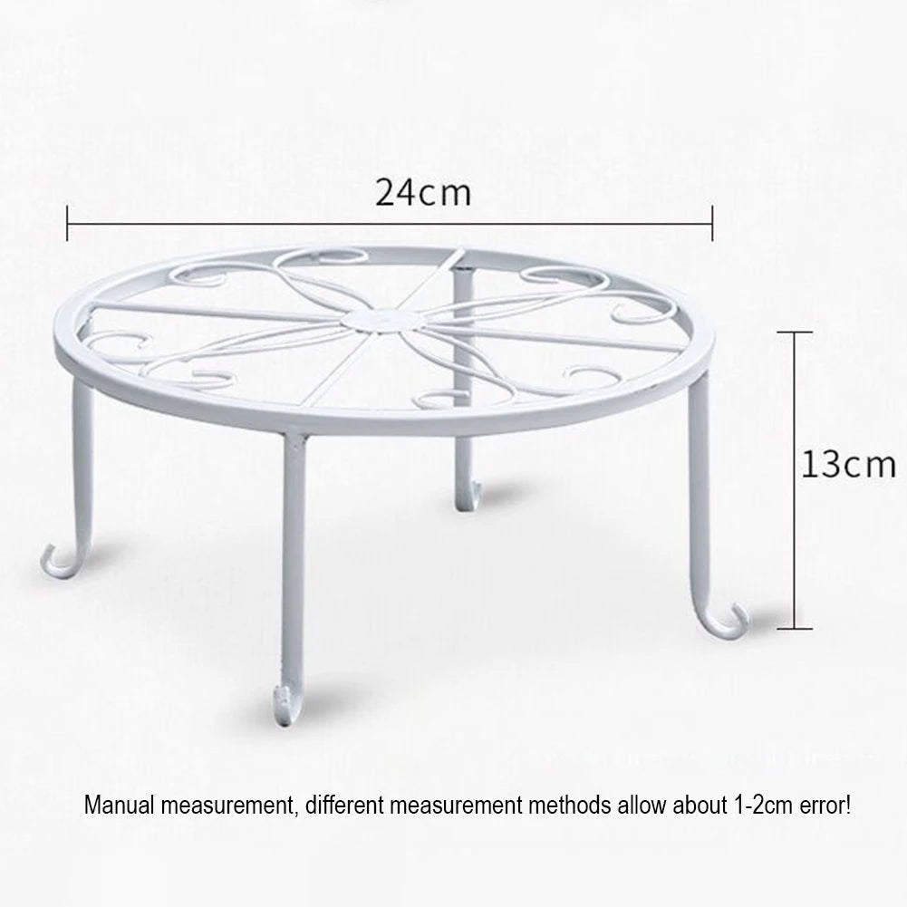 Heavy Duty Metal Plant Stand Rustproof For Indoor Outdoor Use