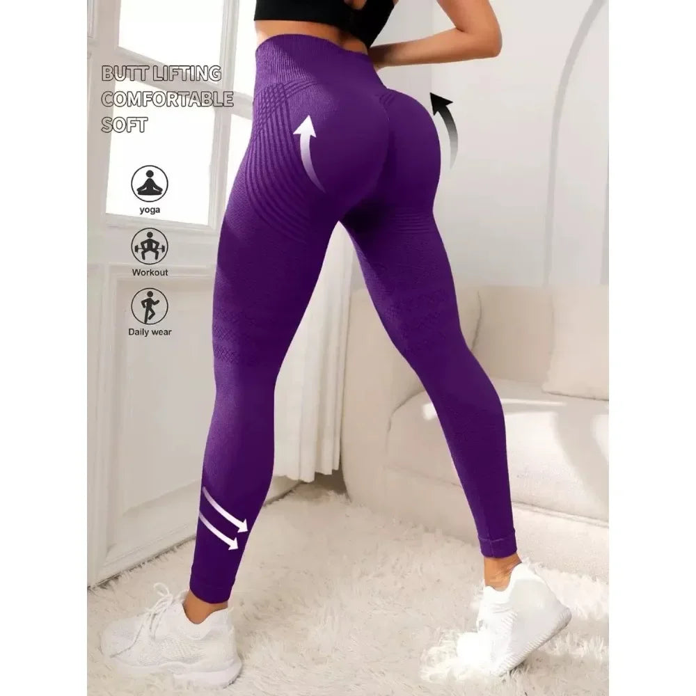 Slimove Anti Cellulite 3D Leggings High Waisted For Gym Workouts