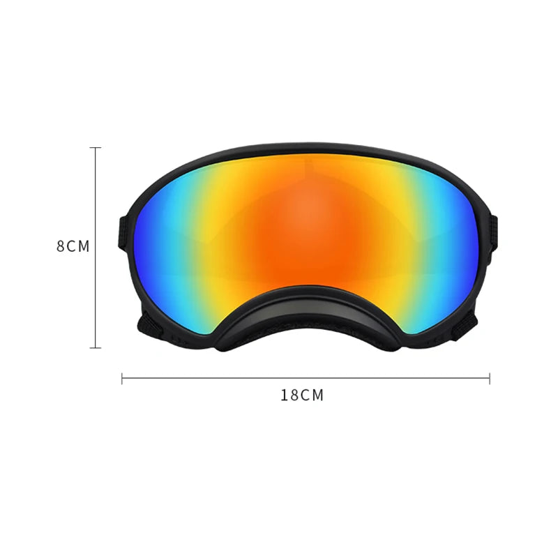 PETRAVELCN Dog Goggles Anti UV Sunglasses Windproof Travel